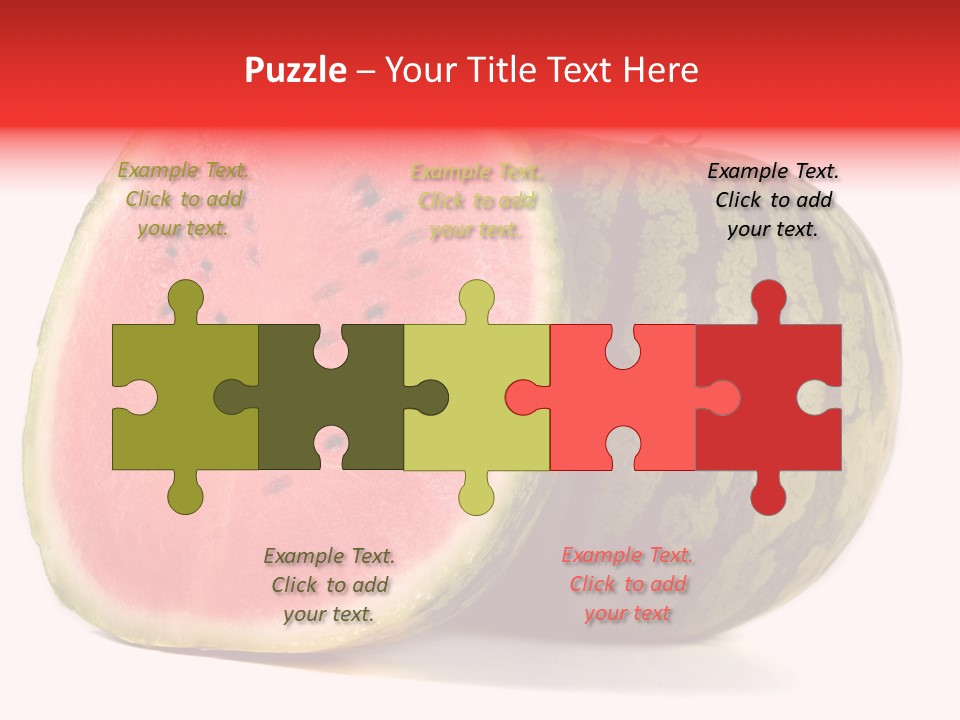 Diet Healthy Melon PowerPoint Template
