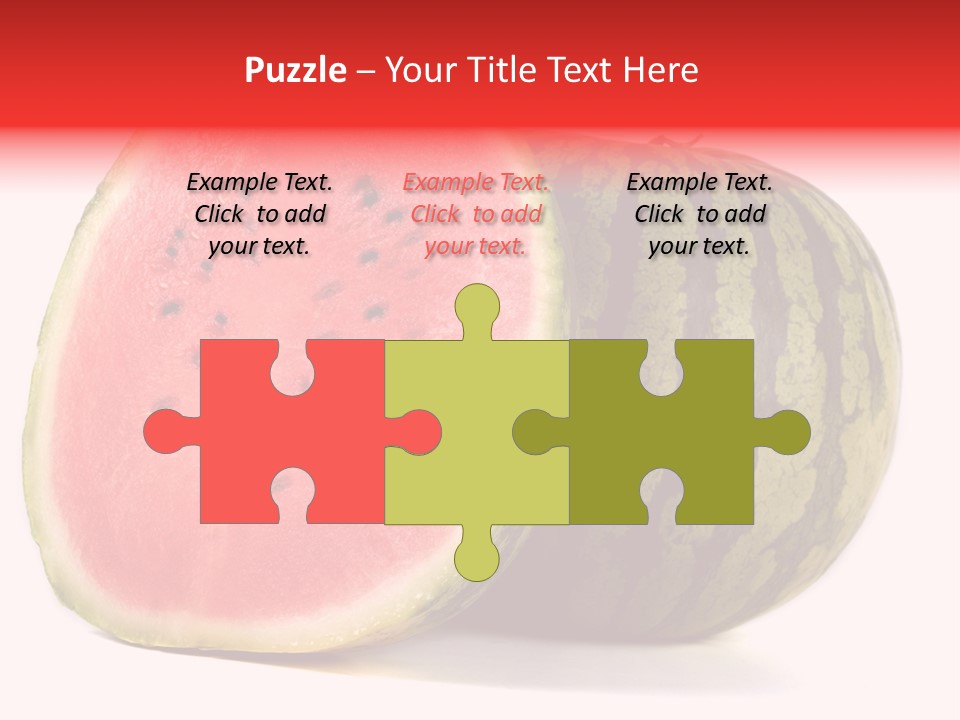 Diet Healthy Melon PowerPoint Template