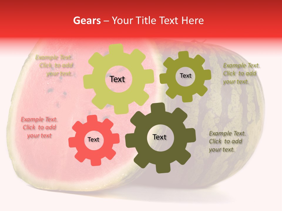 Diet Healthy Melon PowerPoint Template