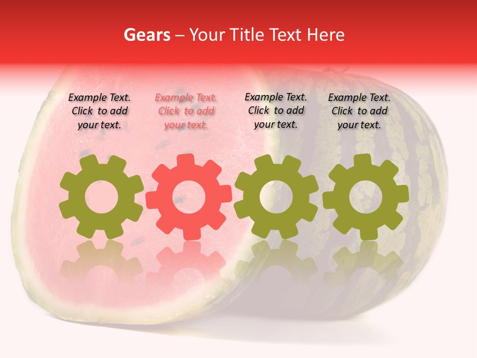 Diet Healthy Melon PowerPoint Template