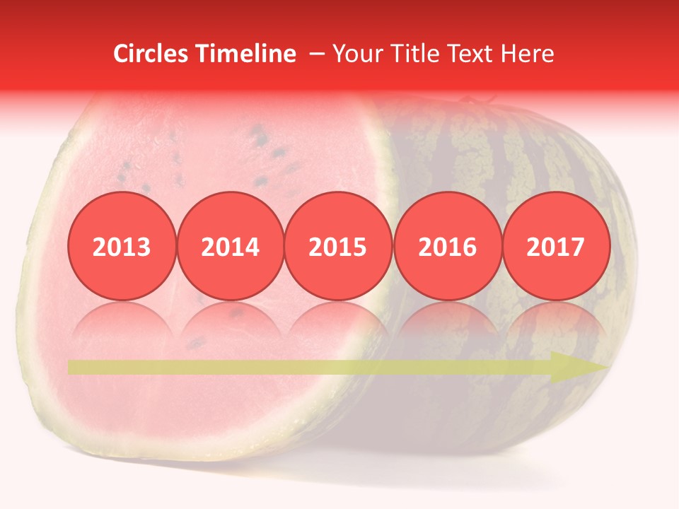 Diet Healthy Melon PowerPoint Template