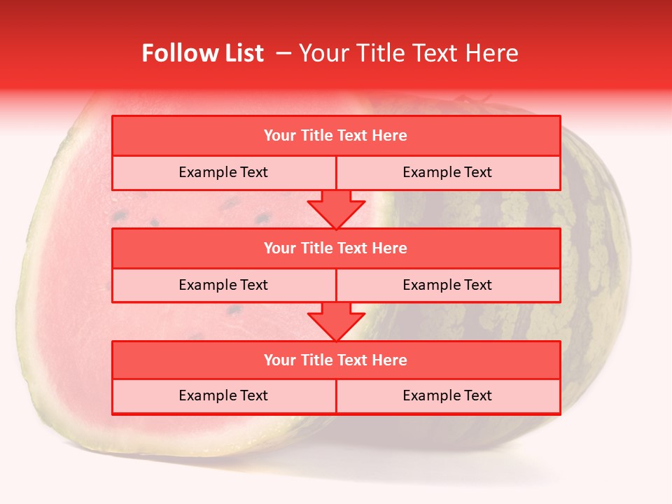 Diet Healthy Melon PowerPoint Template