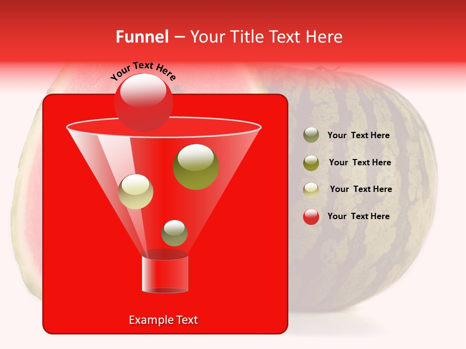 Diet Healthy Melon PowerPoint Template