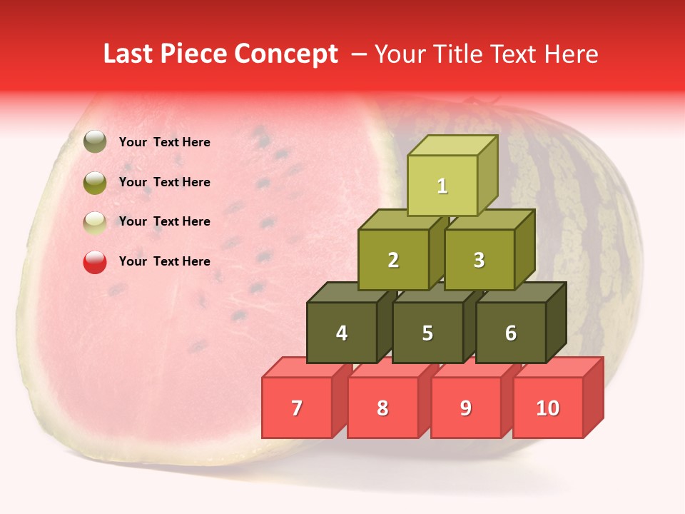 Diet Healthy Melon PowerPoint Template