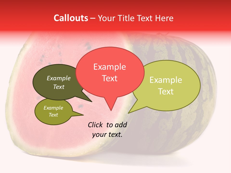 Diet Healthy Melon PowerPoint Template