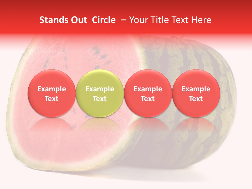 Diet Healthy Melon PowerPoint Template