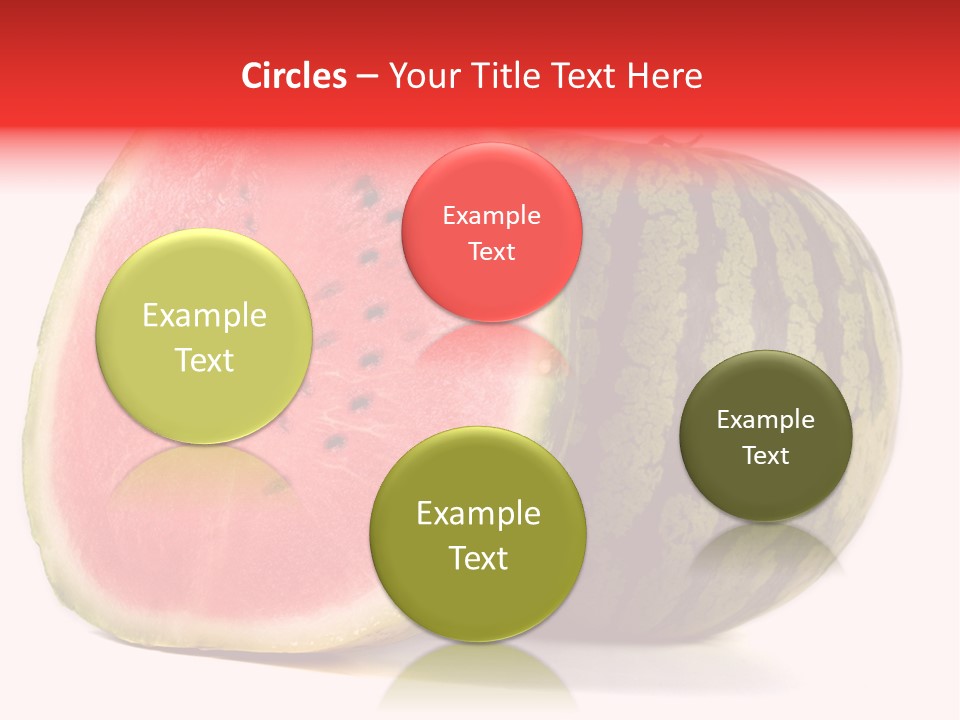 Diet Healthy Melon PowerPoint Template