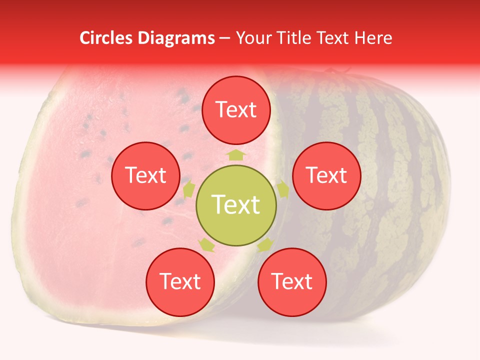 Diet Healthy Melon PowerPoint Template