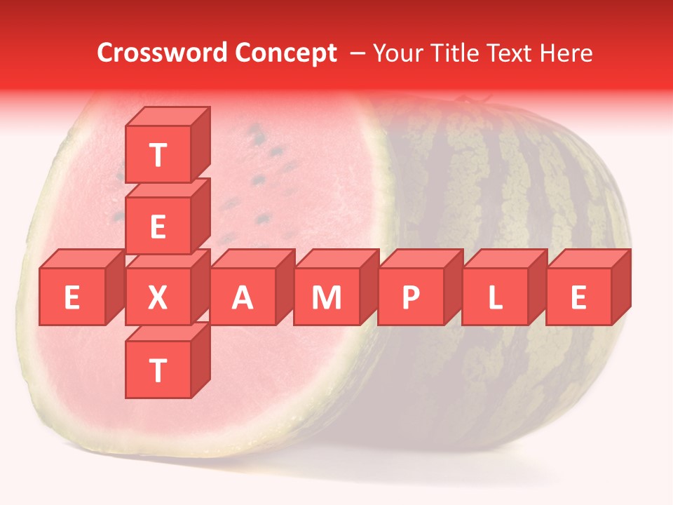 Diet Healthy Melon PowerPoint Template