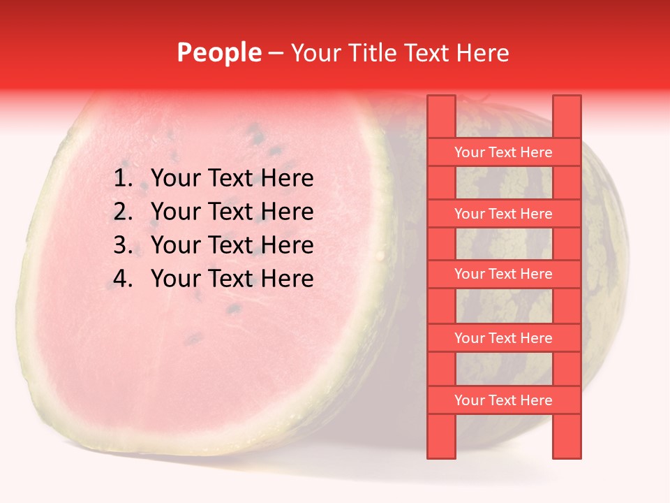 Diet Healthy Melon PowerPoint Template