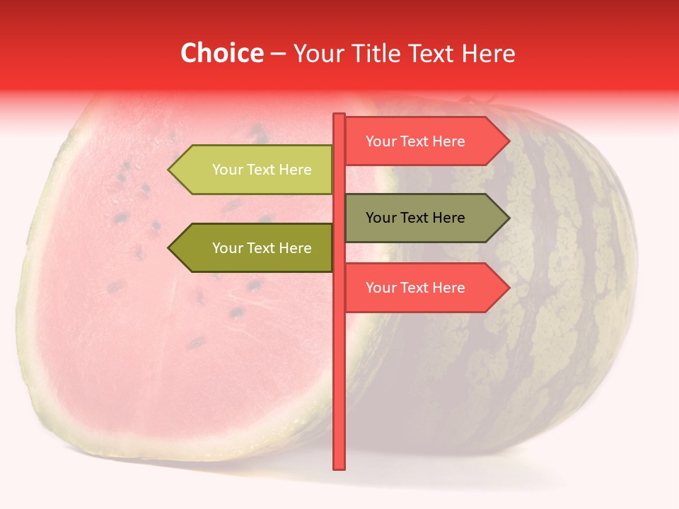 Diet Healthy Melon PowerPoint Template