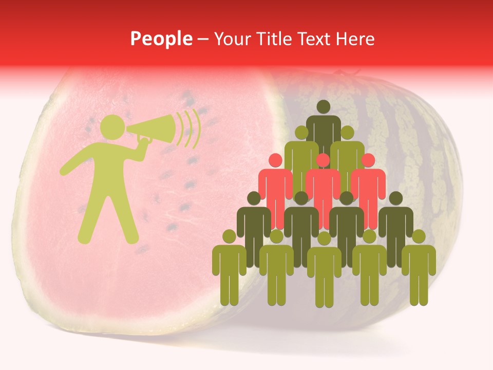 Diet Healthy Melon PowerPoint Template