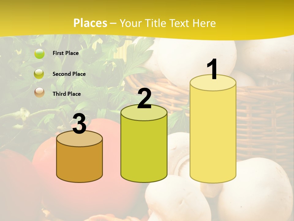 Parsley White Wicker PowerPoint Template