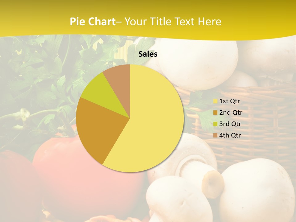 Parsley White Wicker PowerPoint Template