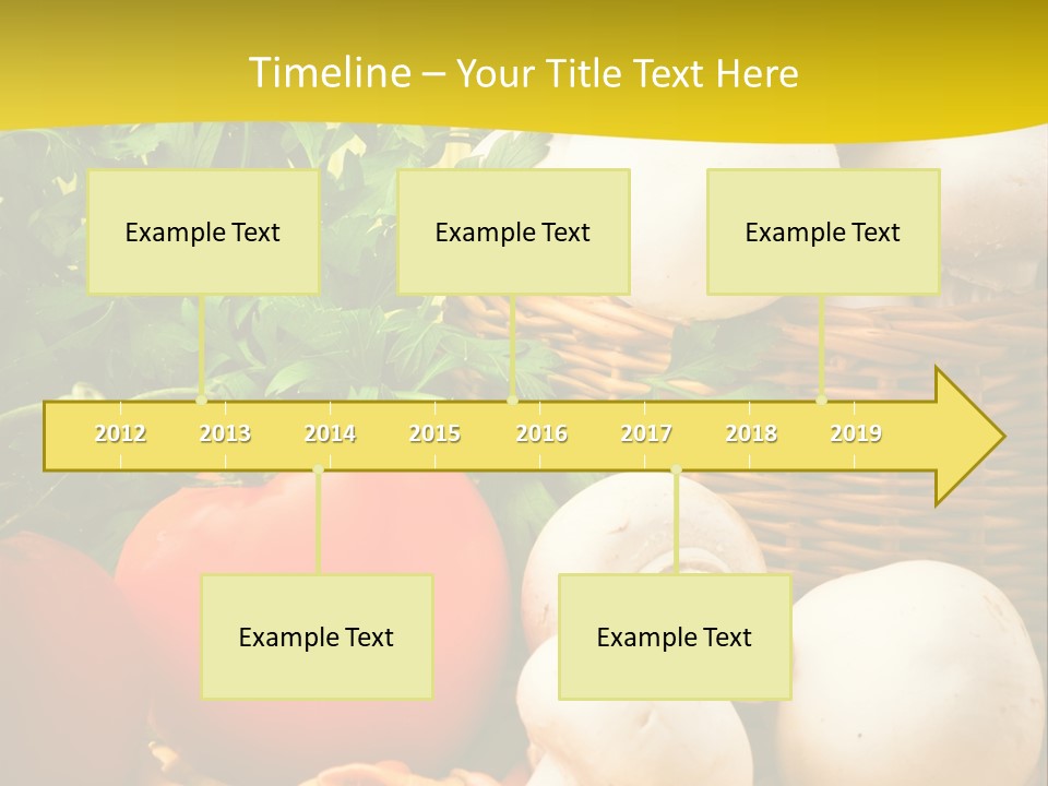 Parsley White Wicker PowerPoint Template