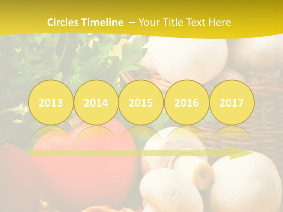 Parsley White Wicker PowerPoint Template