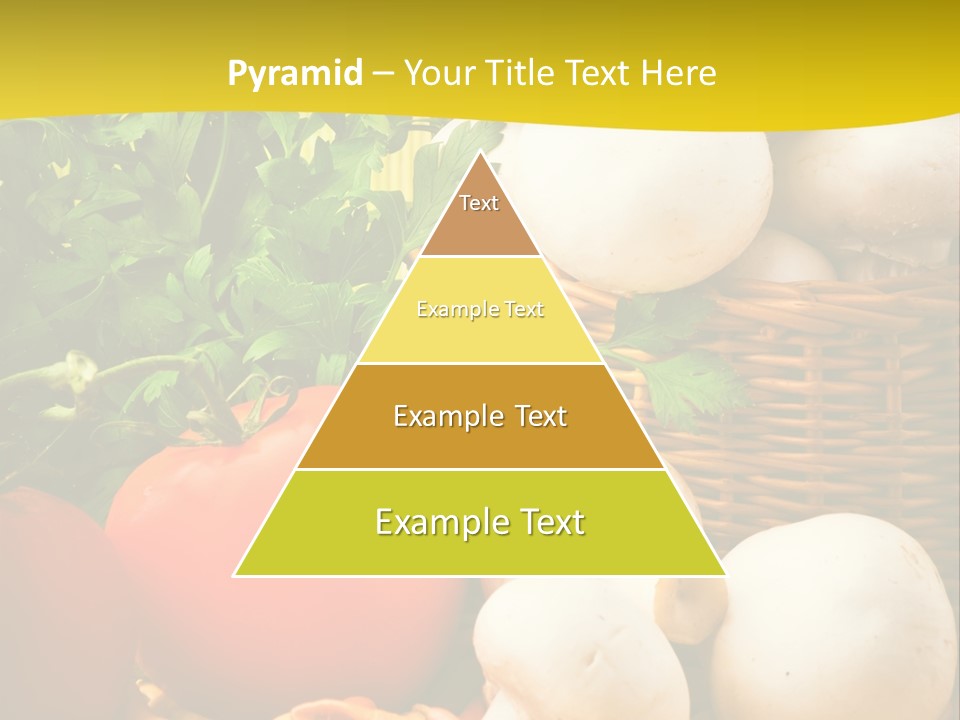 Parsley White Wicker PowerPoint Template