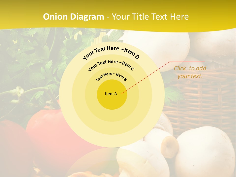 Parsley White Wicker PowerPoint Template