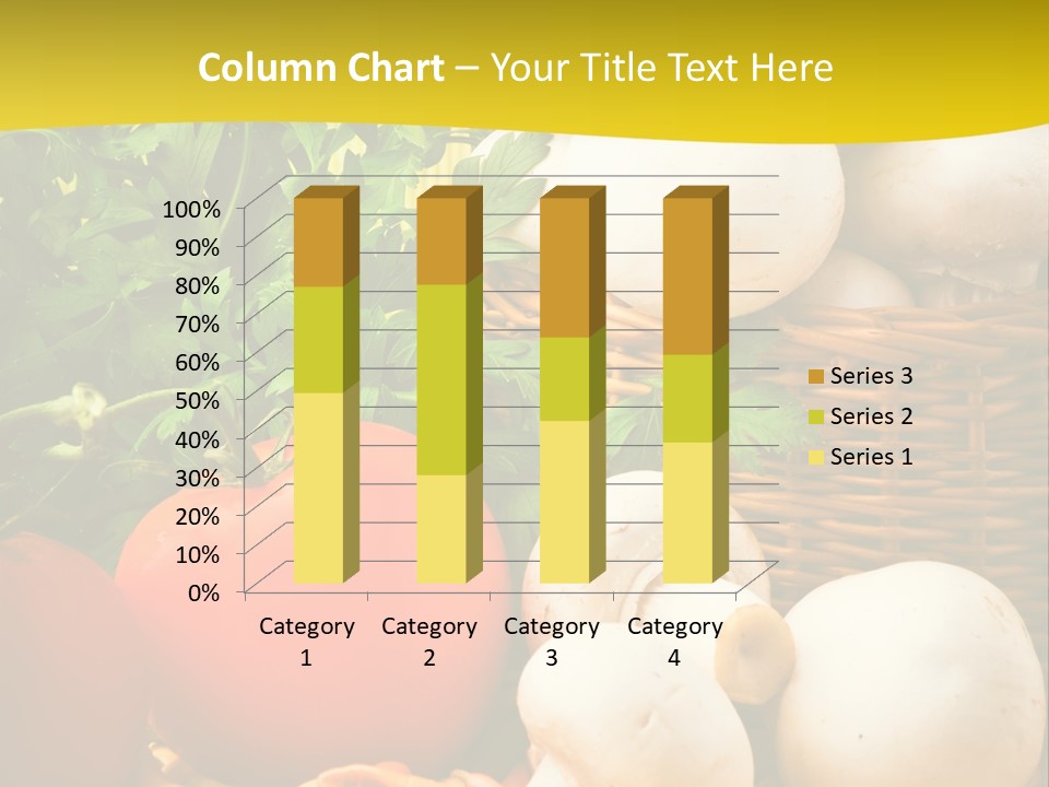 Parsley White Wicker PowerPoint Template