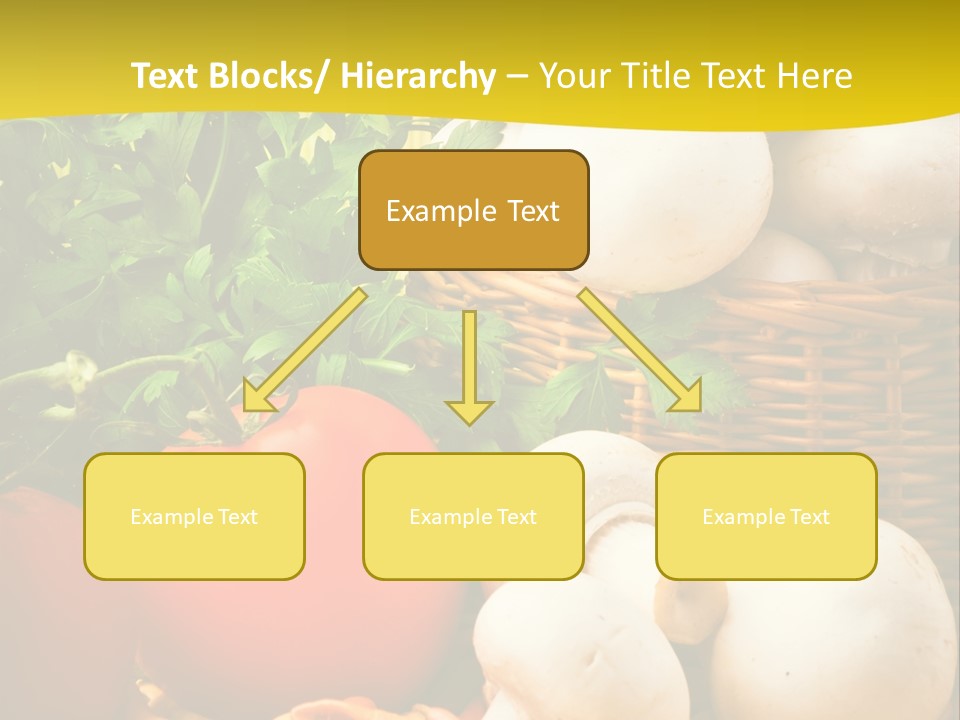 Parsley White Wicker PowerPoint Template