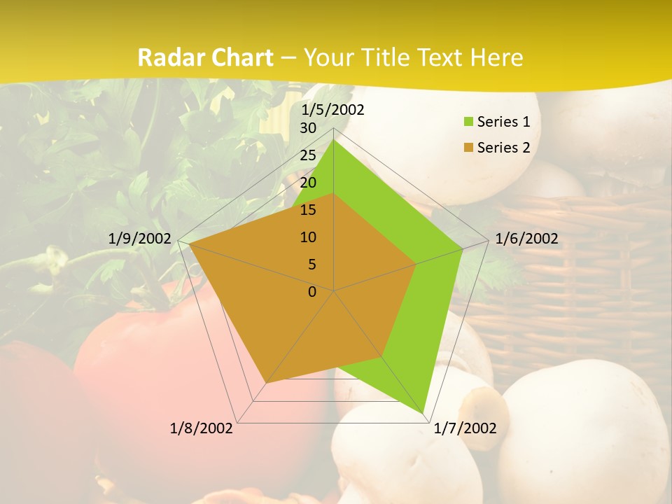 Parsley White Wicker PowerPoint Template