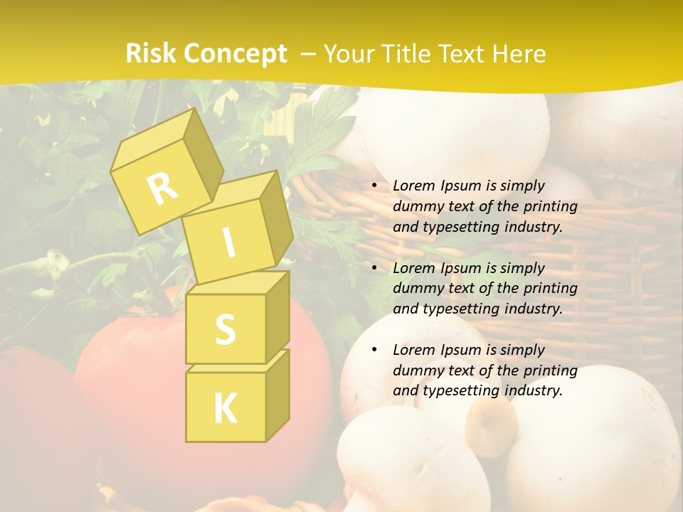 Parsley White Wicker PowerPoint Template