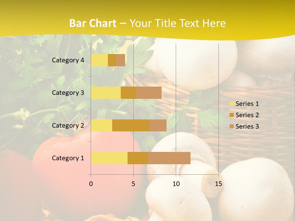 Parsley White Wicker PowerPoint Template