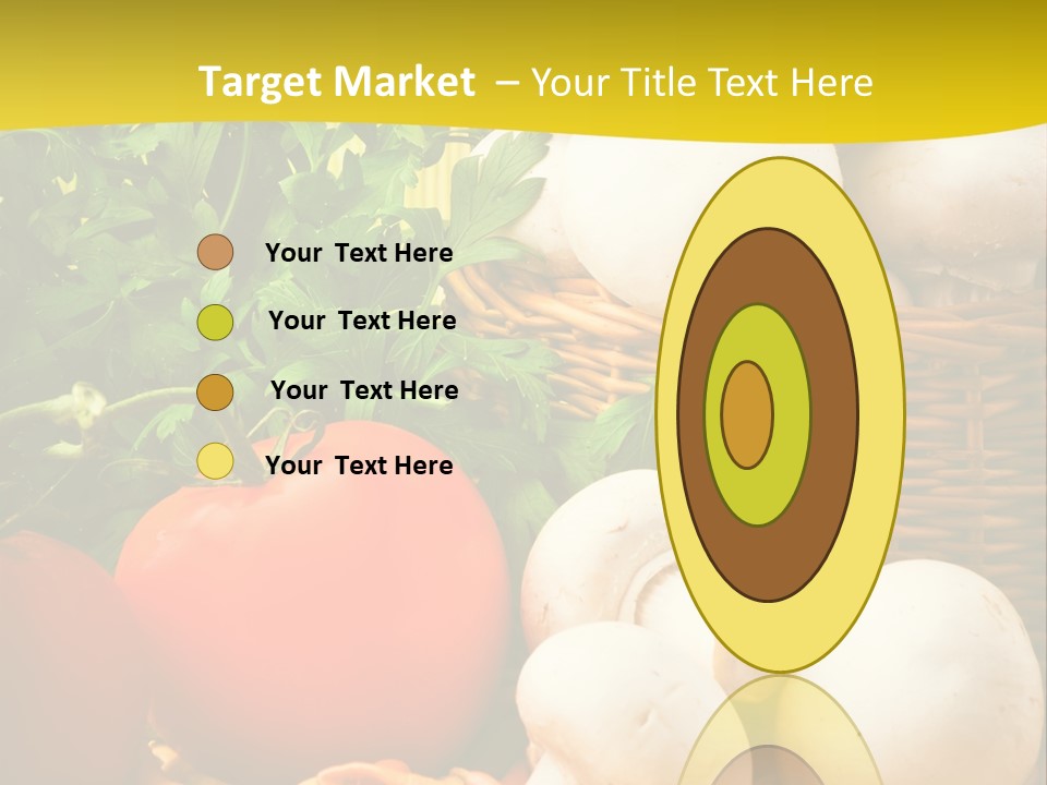 Parsley White Wicker PowerPoint Template