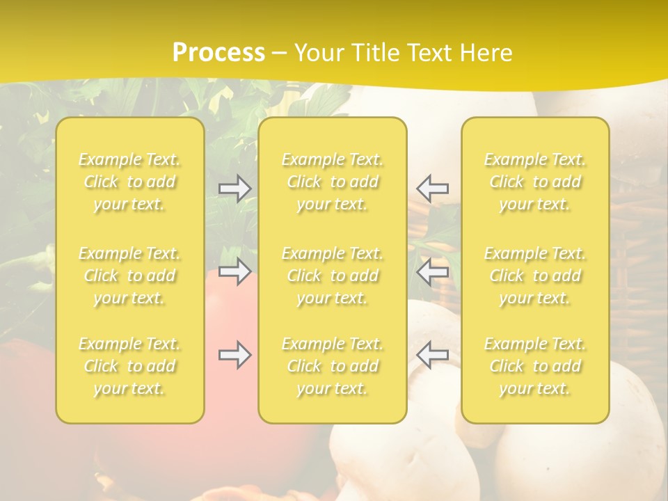 Parsley White Wicker PowerPoint Template