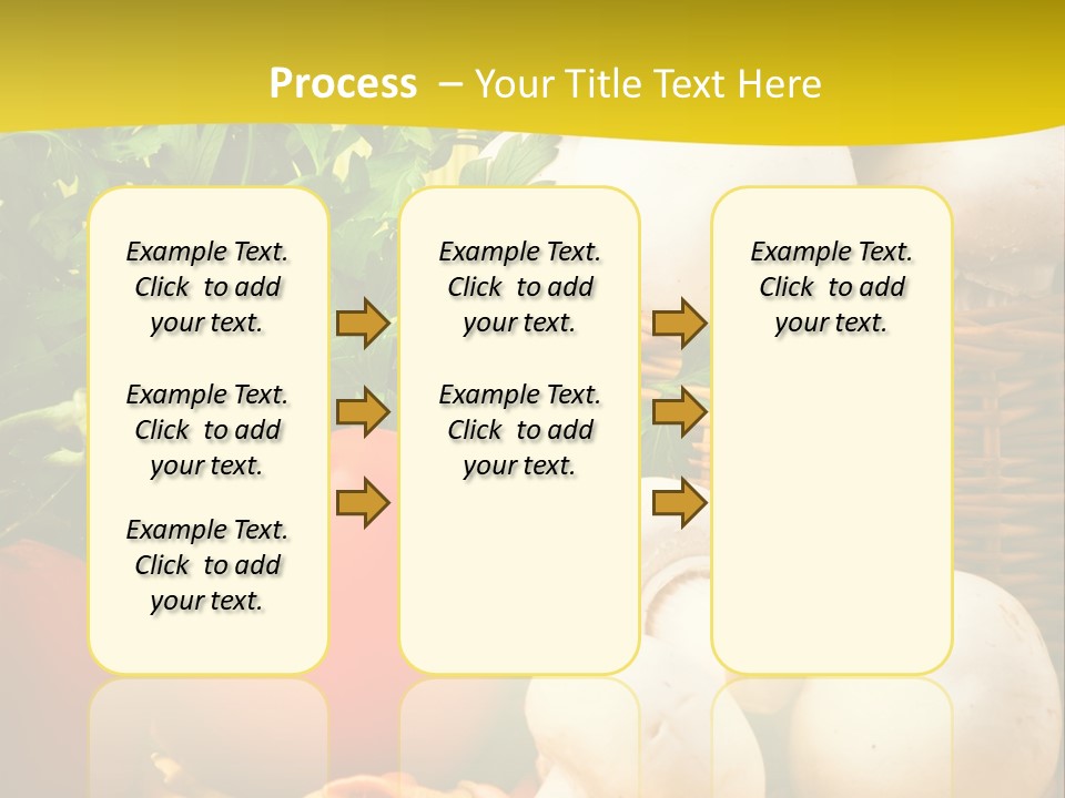 Parsley White Wicker PowerPoint Template