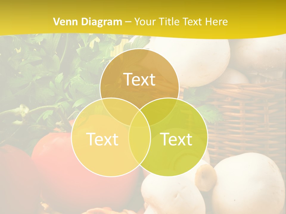 Parsley White Wicker PowerPoint Template