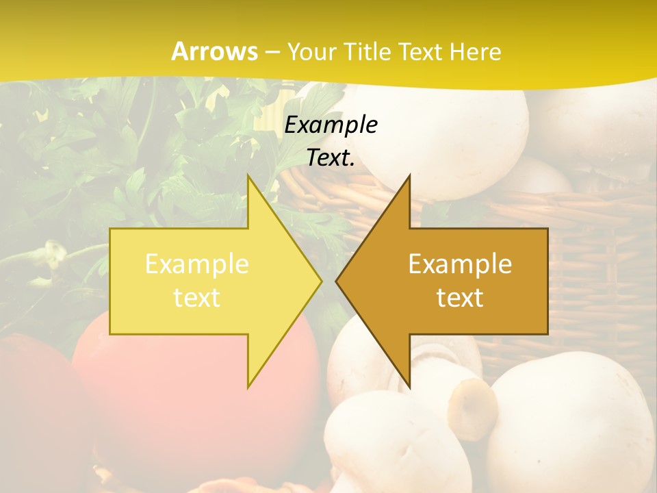 Parsley White Wicker PowerPoint Template