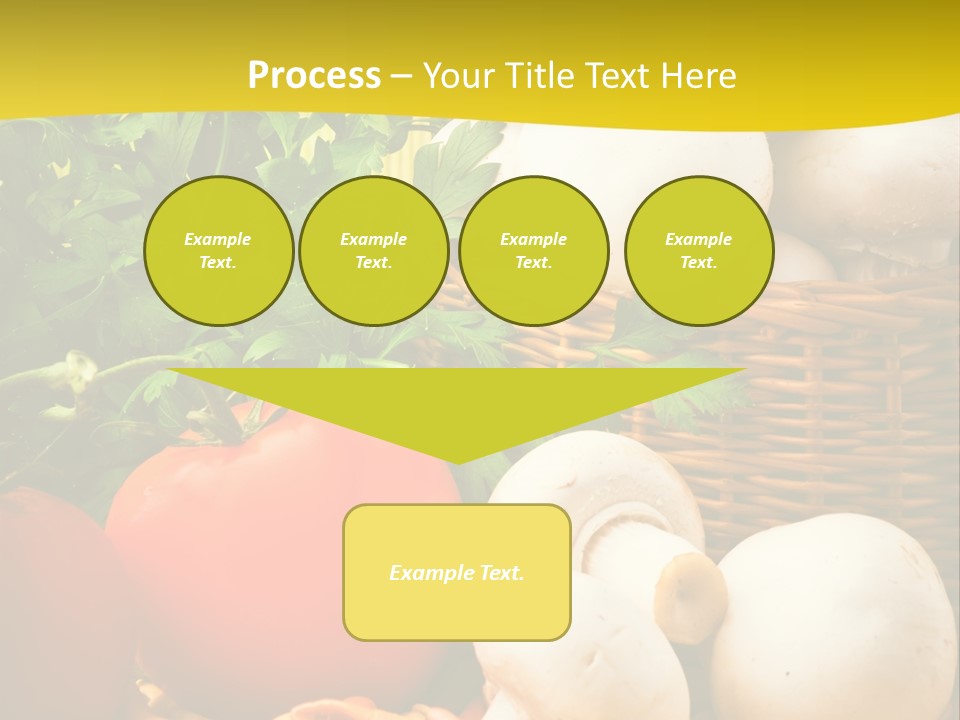 Parsley White Wicker PowerPoint Template