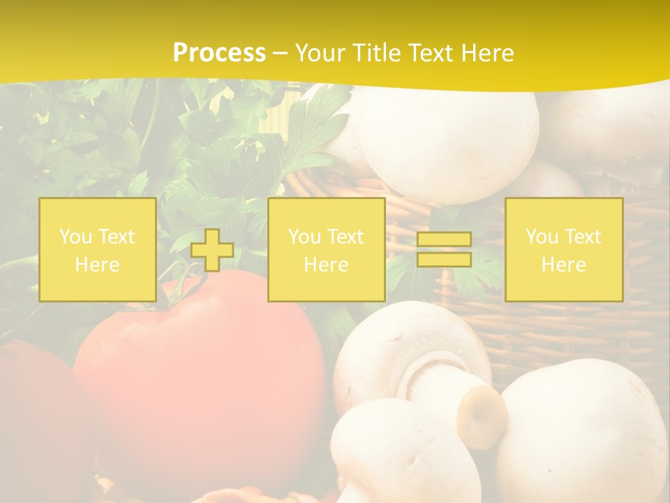 Parsley White Wicker PowerPoint Template