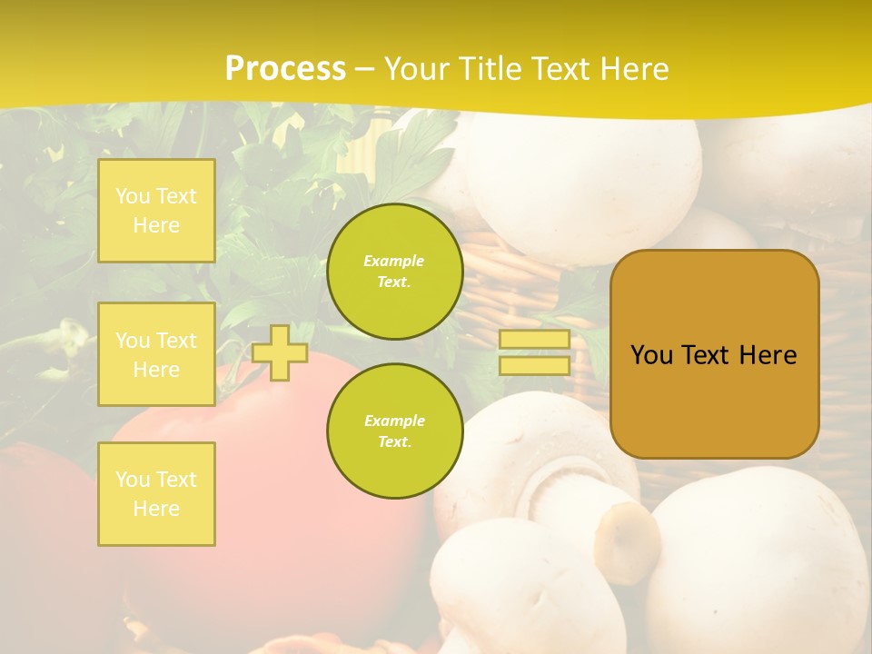 Parsley White Wicker PowerPoint Template