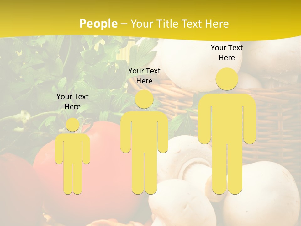 Parsley White Wicker PowerPoint Template