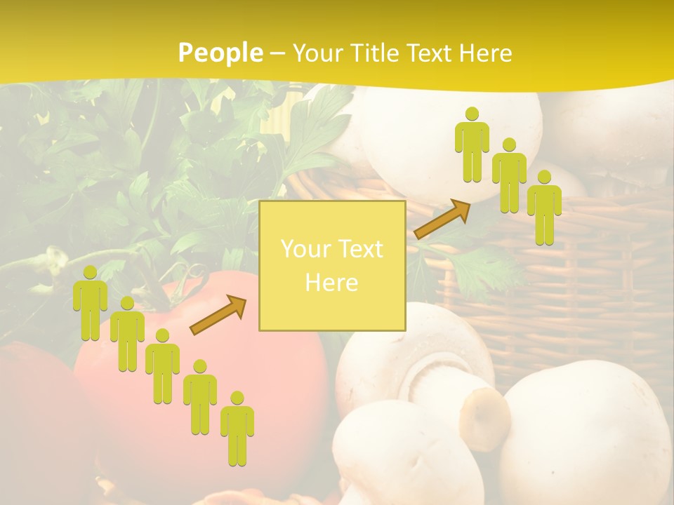 Parsley White Wicker PowerPoint Template