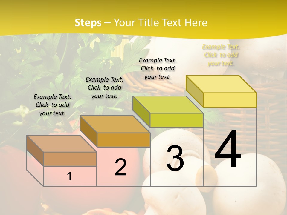 Parsley White Wicker PowerPoint Template