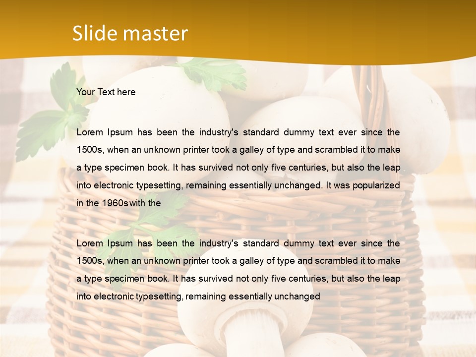 Meal Natural Sweet PowerPoint Template