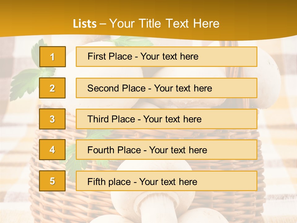 Meal Natural Sweet PowerPoint Template
