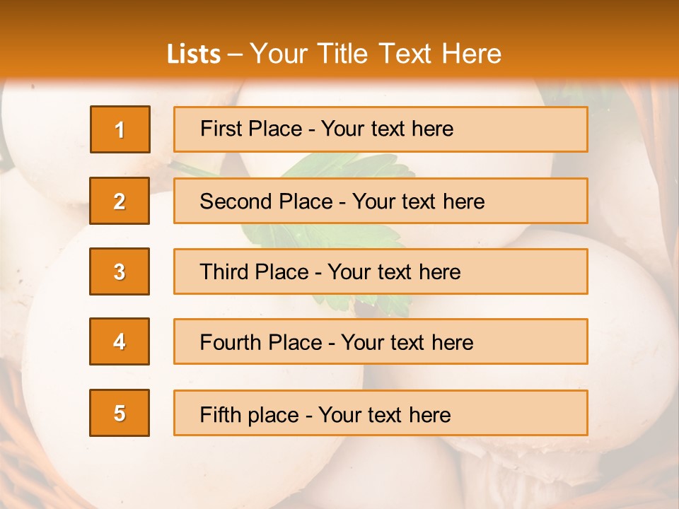 Meal Harvest Eating PowerPoint Template