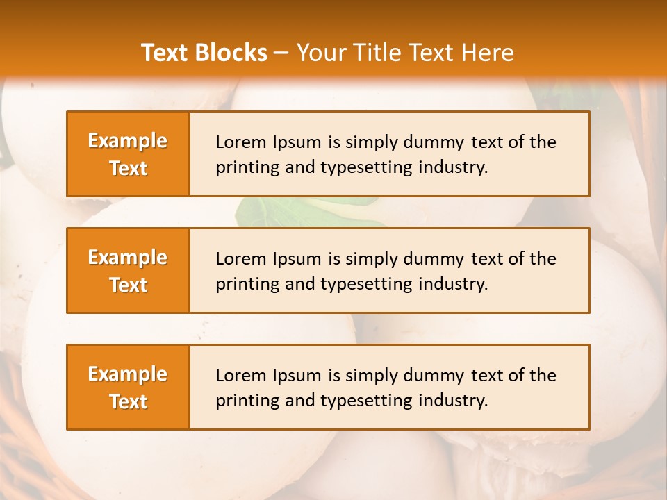 Meal Harvest Eating PowerPoint Template