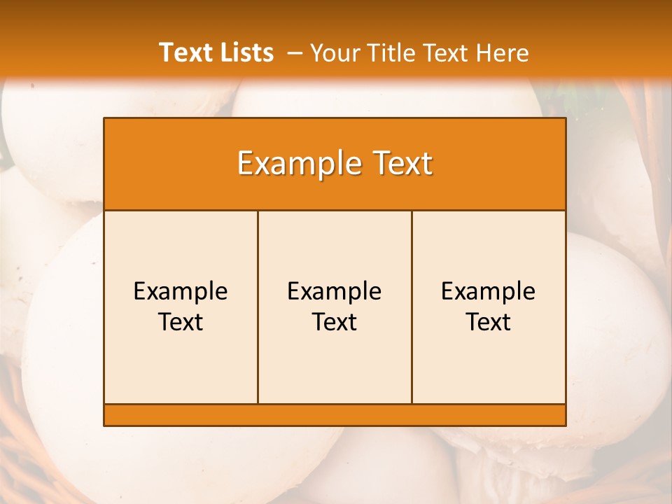 Meal Harvest Eating PowerPoint Template