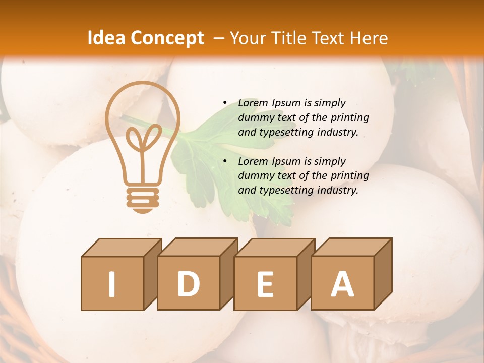 Meal Harvest Eating PowerPoint Template