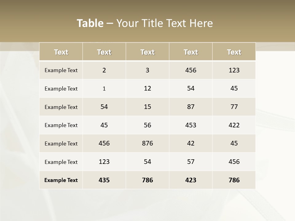Eating Natural Vegetarian PowerPoint Template