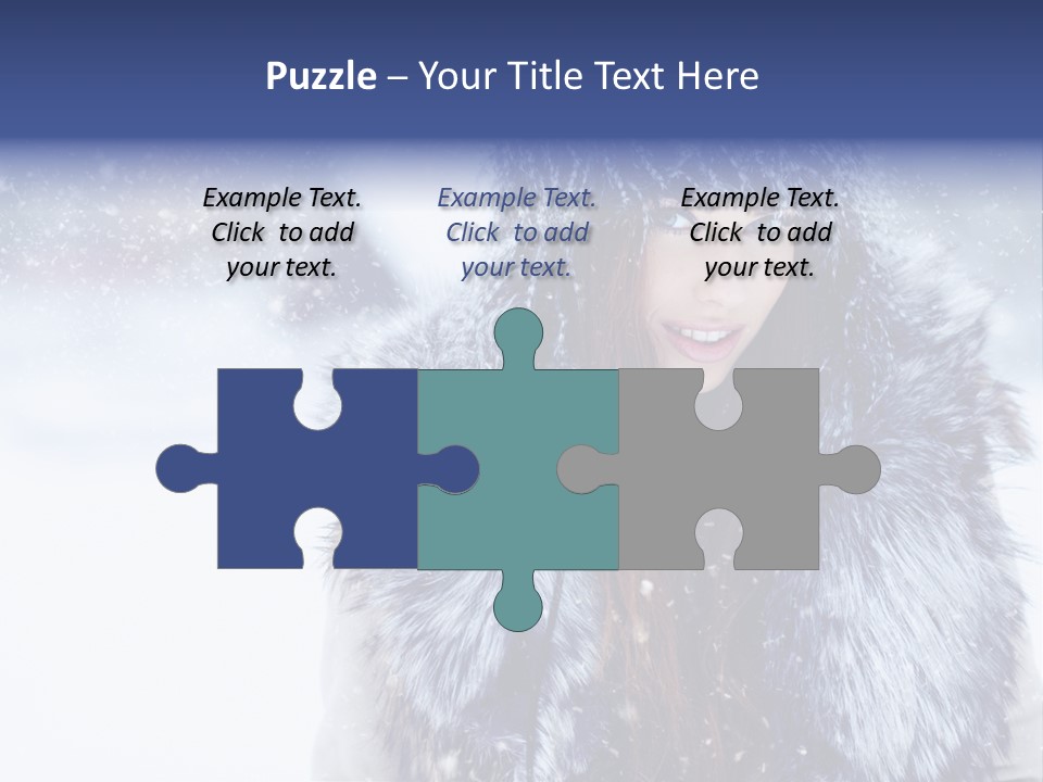 Positive White Pretty PowerPoint Template