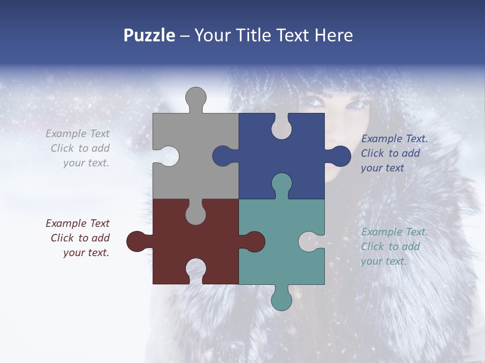 Positive White Pretty PowerPoint Template