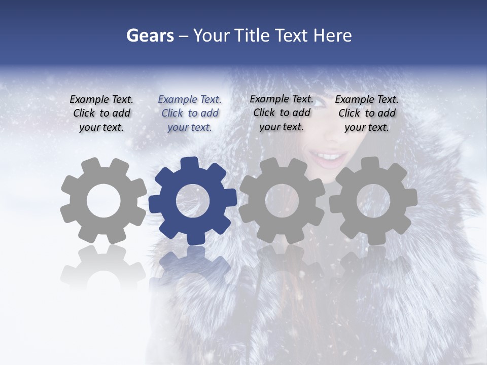 Positive White Pretty PowerPoint Template