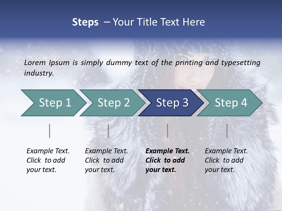 Positive White Pretty PowerPoint Template