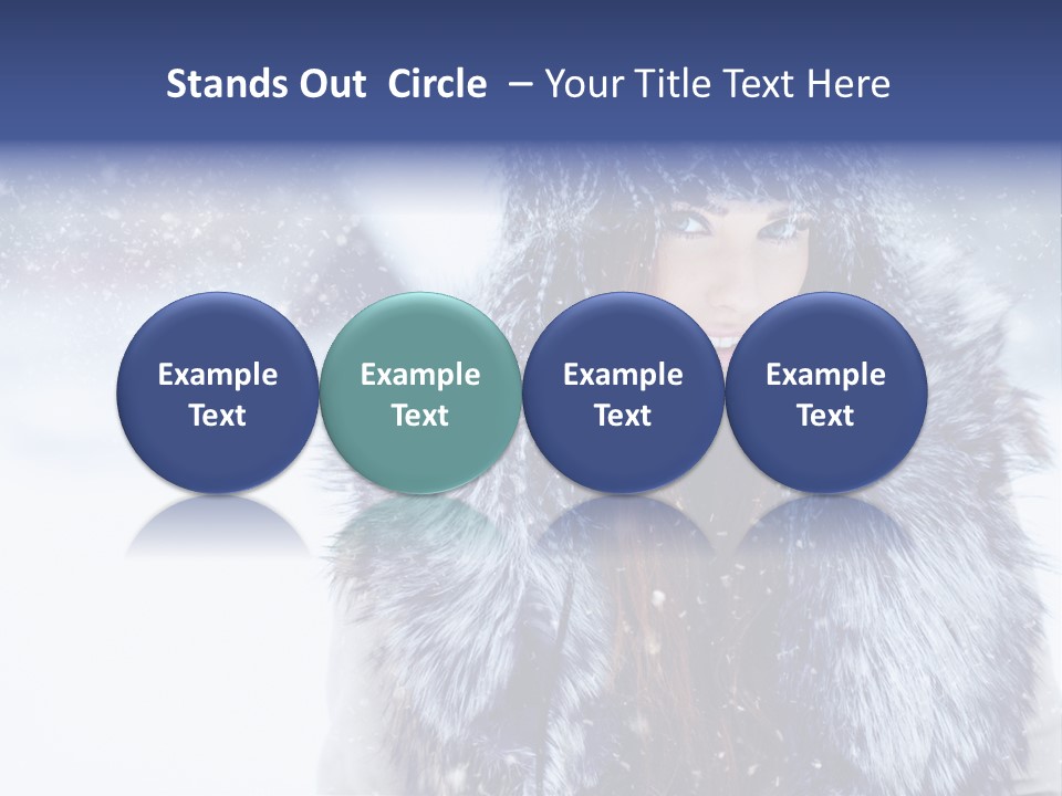 Positive White Pretty PowerPoint Template